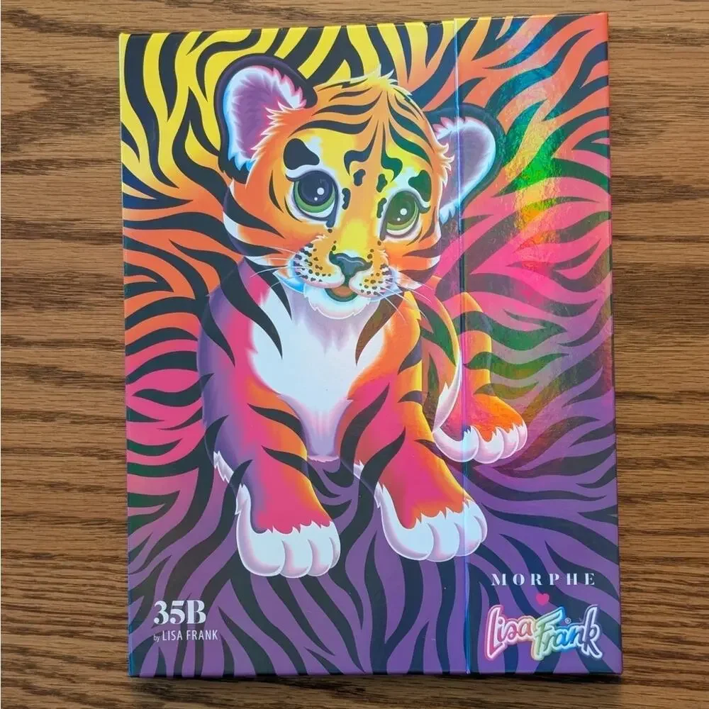 Morphe X Lisa Frank Forrest Tiger 35B Artistry Palette - Opened but never used!